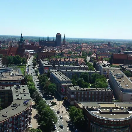 Bursztynowy 1 Dworzec Glowny Srodmiescie Stare Centrum * 格但斯克