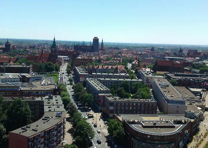 Bursztynowy 1 Dworzec Glowny Srodmiescie Stare Centrum * グダニスク